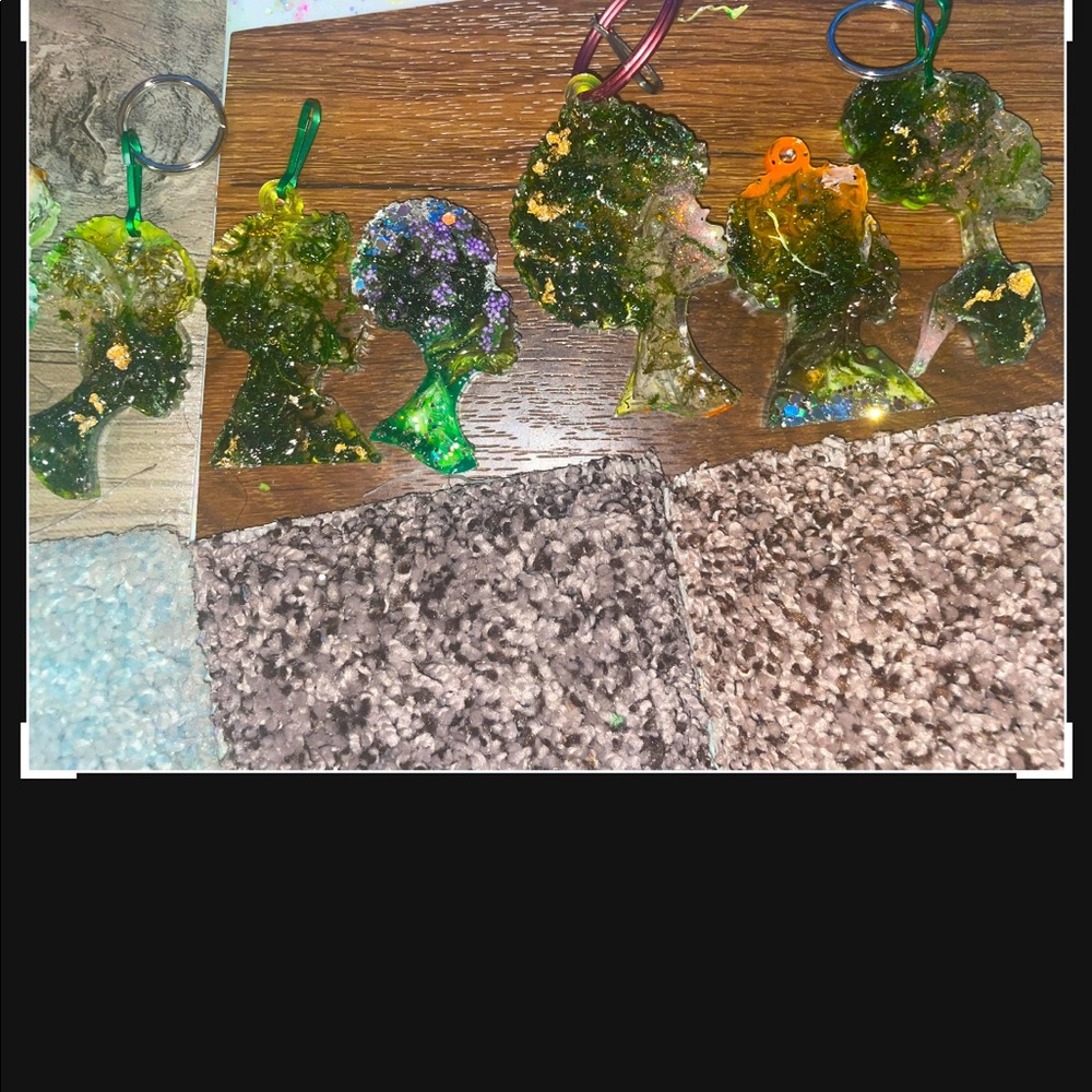 Resin Customized Keychains. - Picture 5 of 6